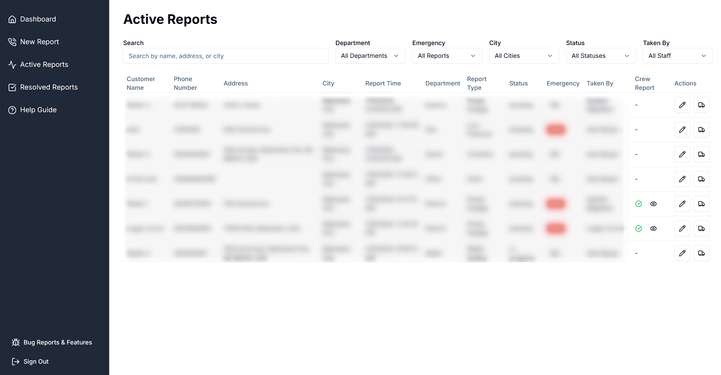 Municipal Outage Management Suite screenshot 2